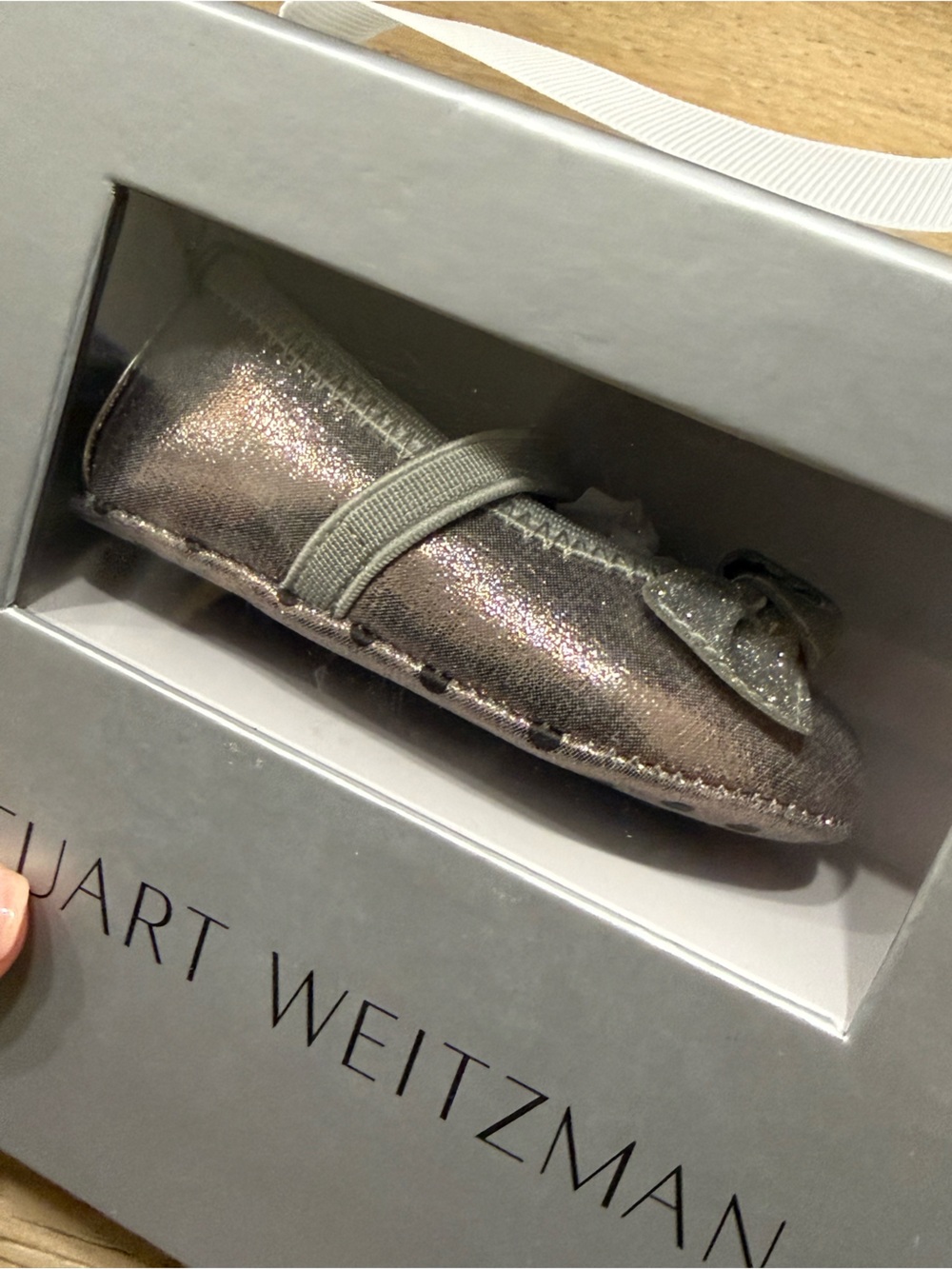 NEW Stuart Weitzman Infant Baby Crib Shoe